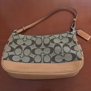 Vintage COACH Monogram Shoulder Bag